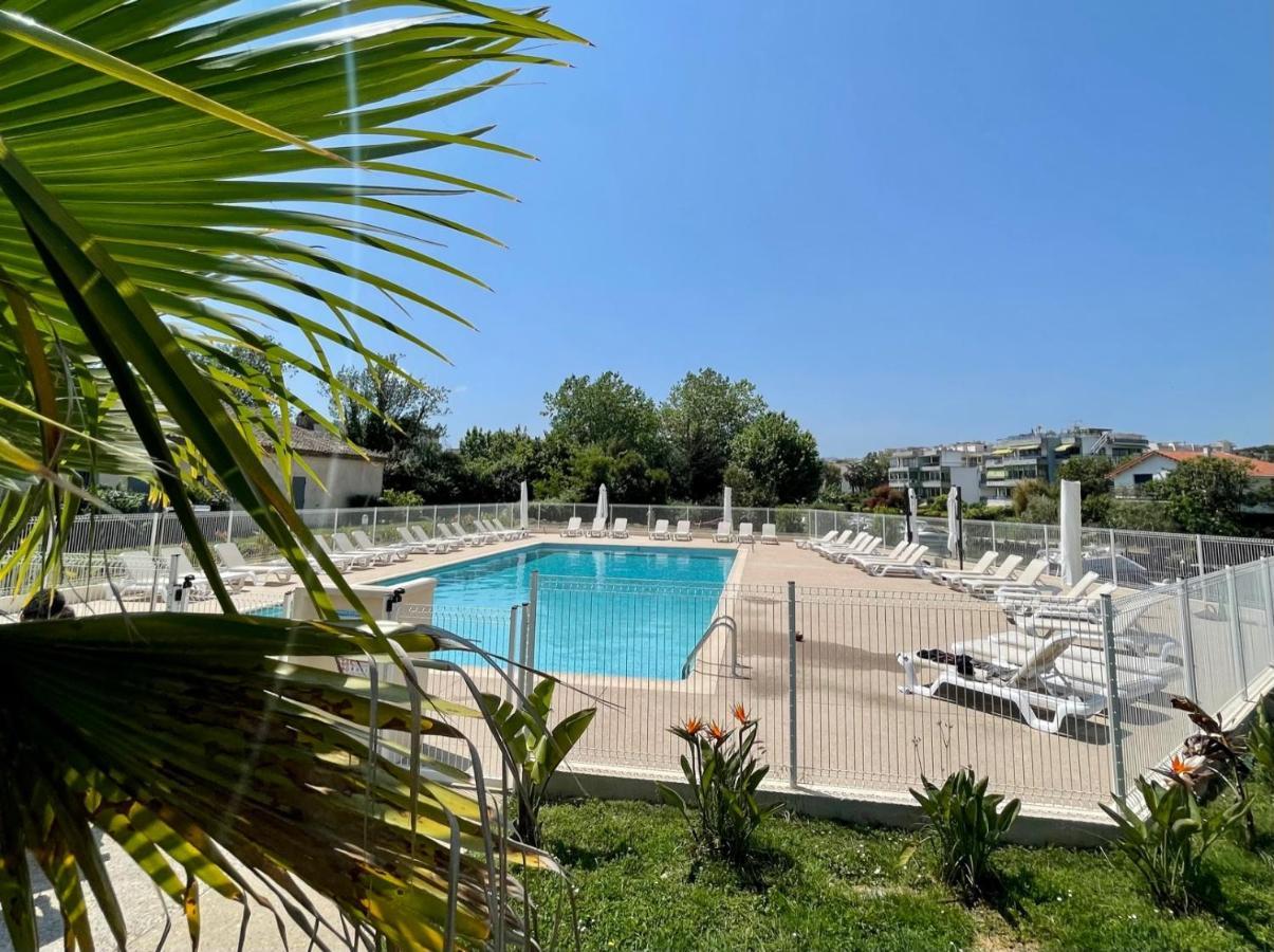 Studio 2 - Les Suites De Robinson - Residence Avec Piscine En Bord De Siagne, A Mandelieu エクステリア 写真